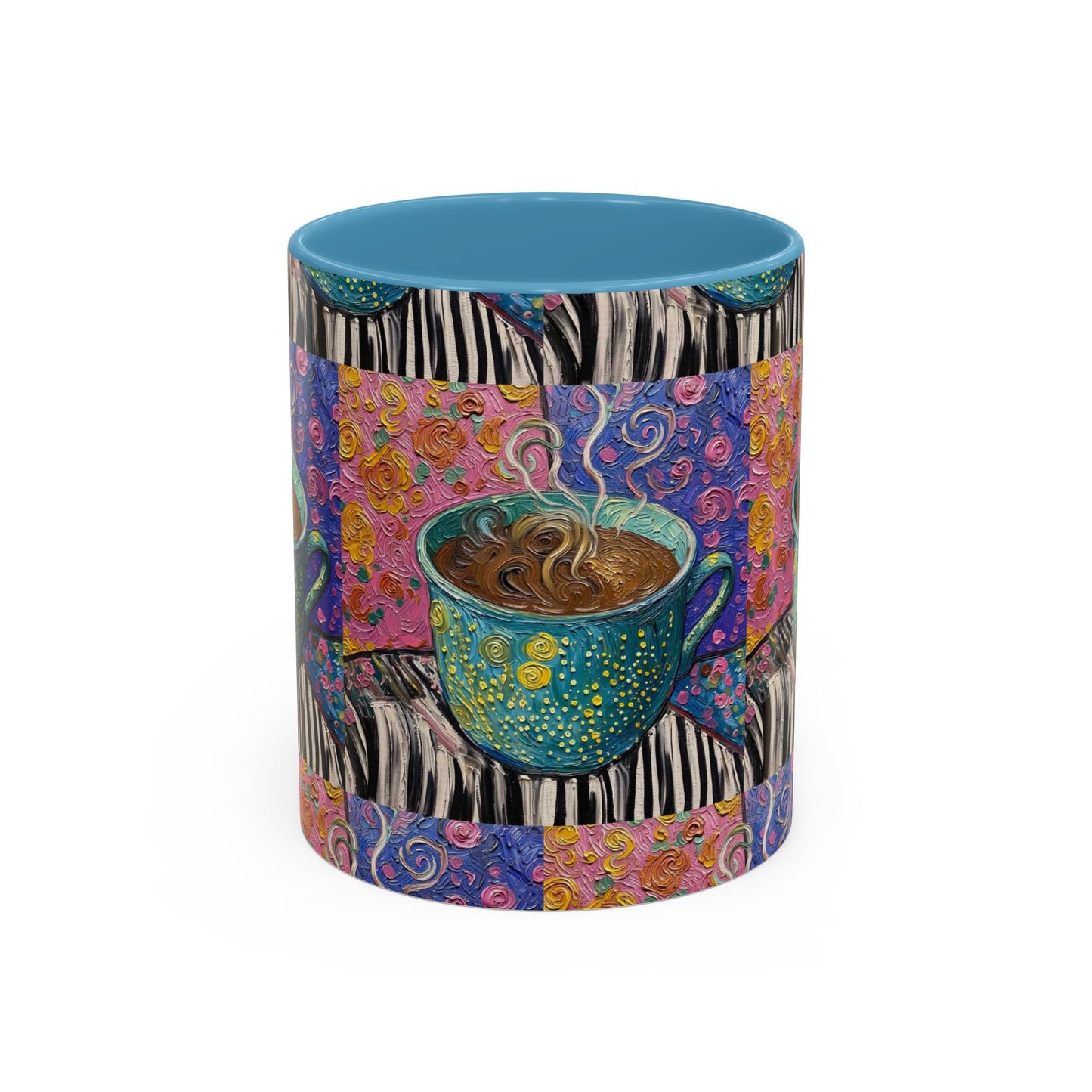Whimsical Coffee Cup Mug | Accent Coffee Mug 11oz 15oz