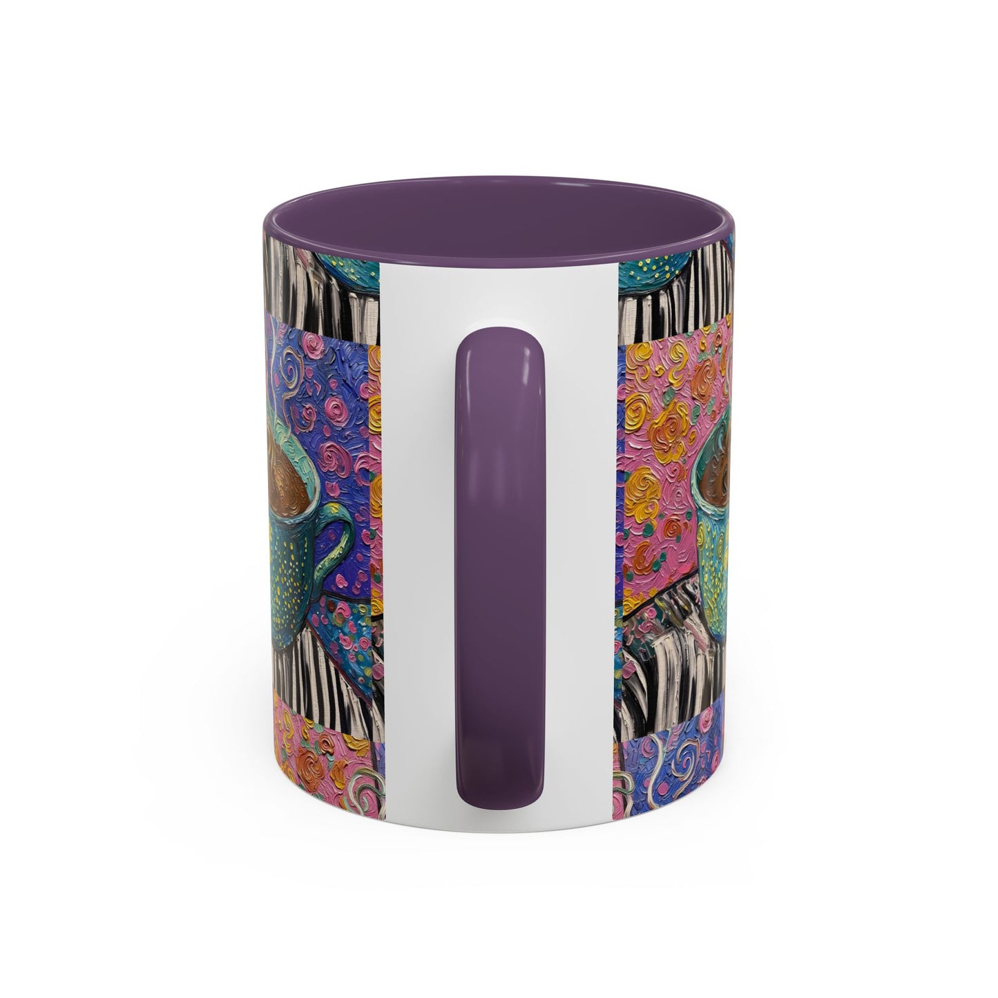 Whimsical Coffee Cup Mug | Accent Coffee Mug 11oz 15oz