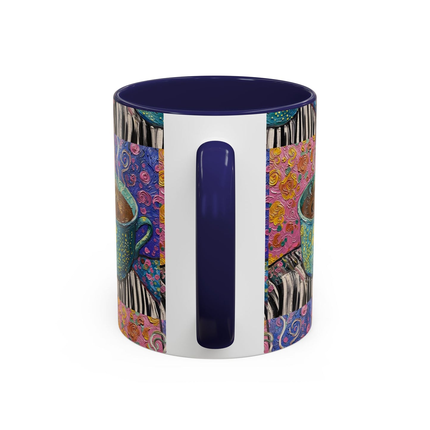 Whimsical Coffee Cup Mug | Accent Coffee Mug 11oz 15oz