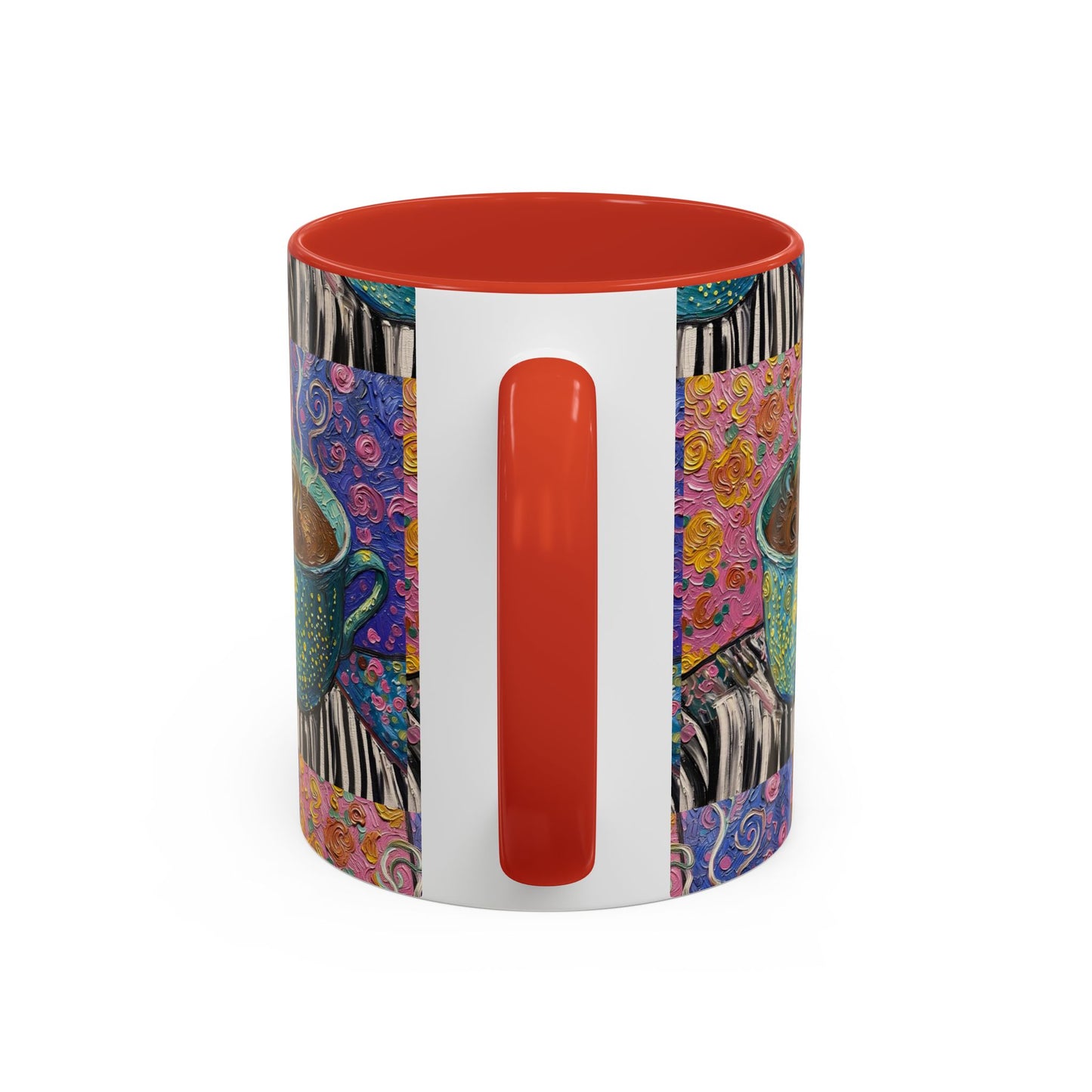Whimsical Coffee Cup Mug | Accent Coffee Mug 11oz 15oz