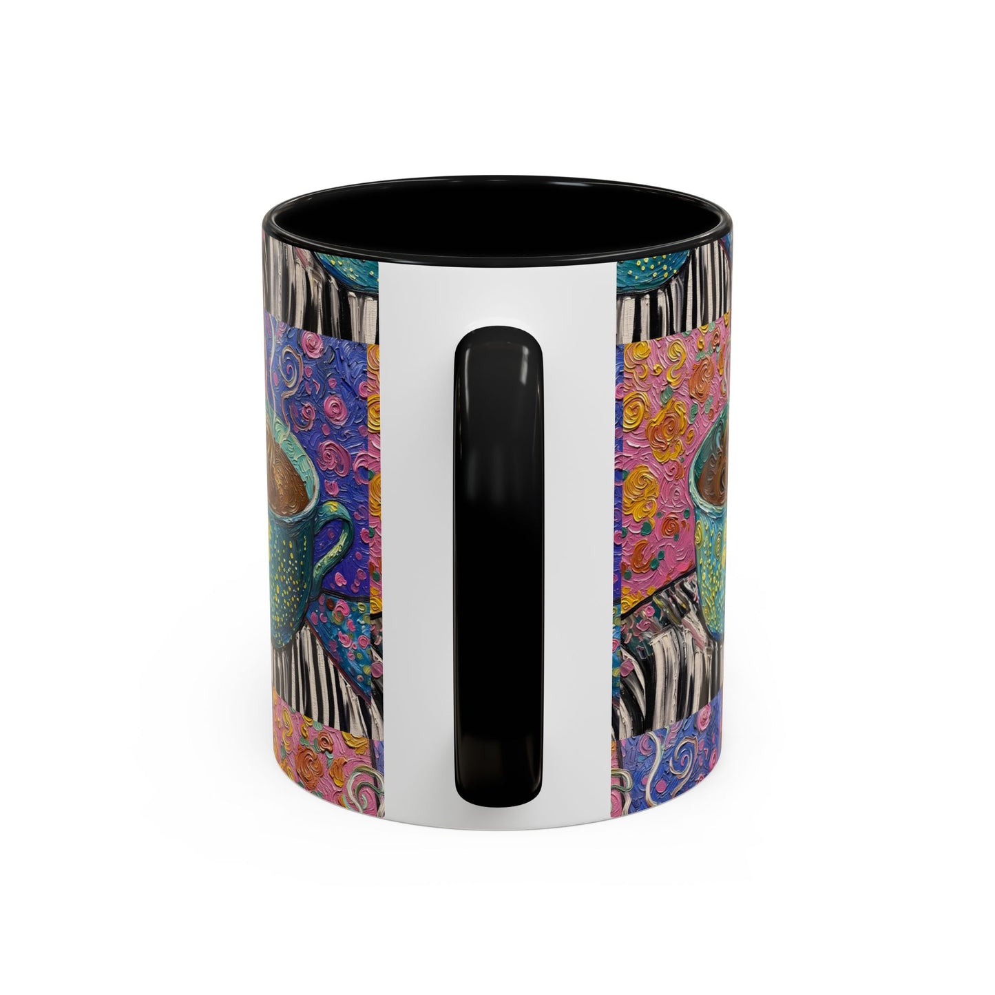 Whimsical Coffee Cup Mug | Accent Coffee Mug 11oz 15oz