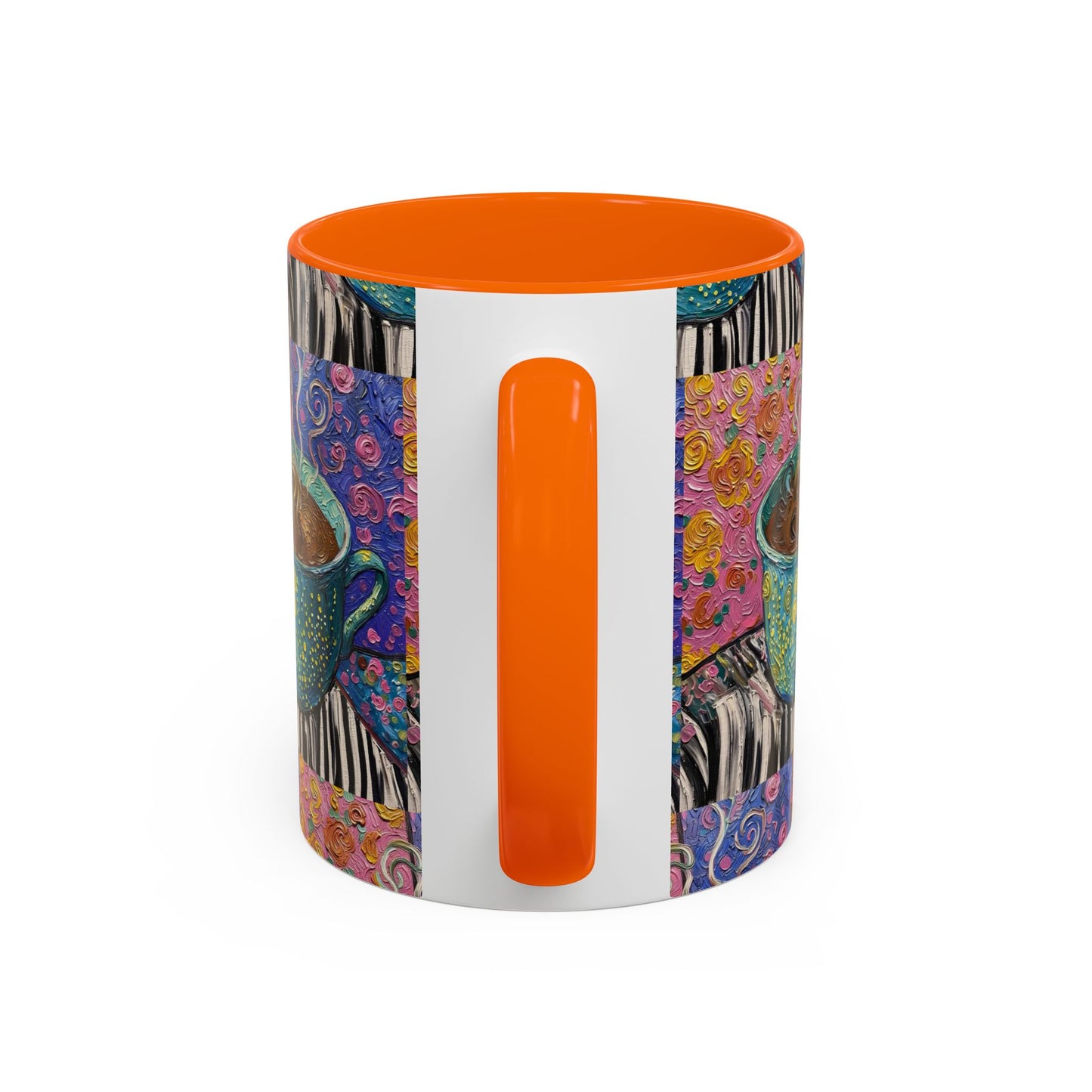 Whimsical Coffee Cup Mug | Accent Coffee Mug 11oz 15oz