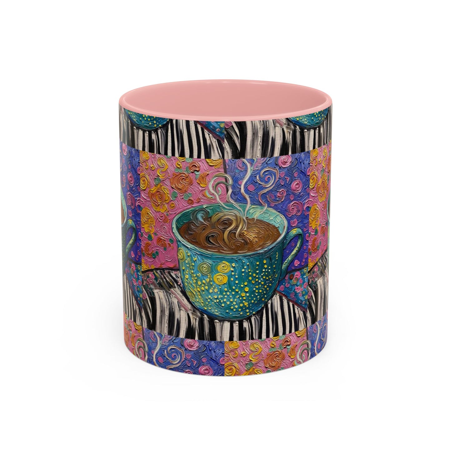Whimsical Coffee Cup Mug | Accent Coffee Mug 11oz 15oz