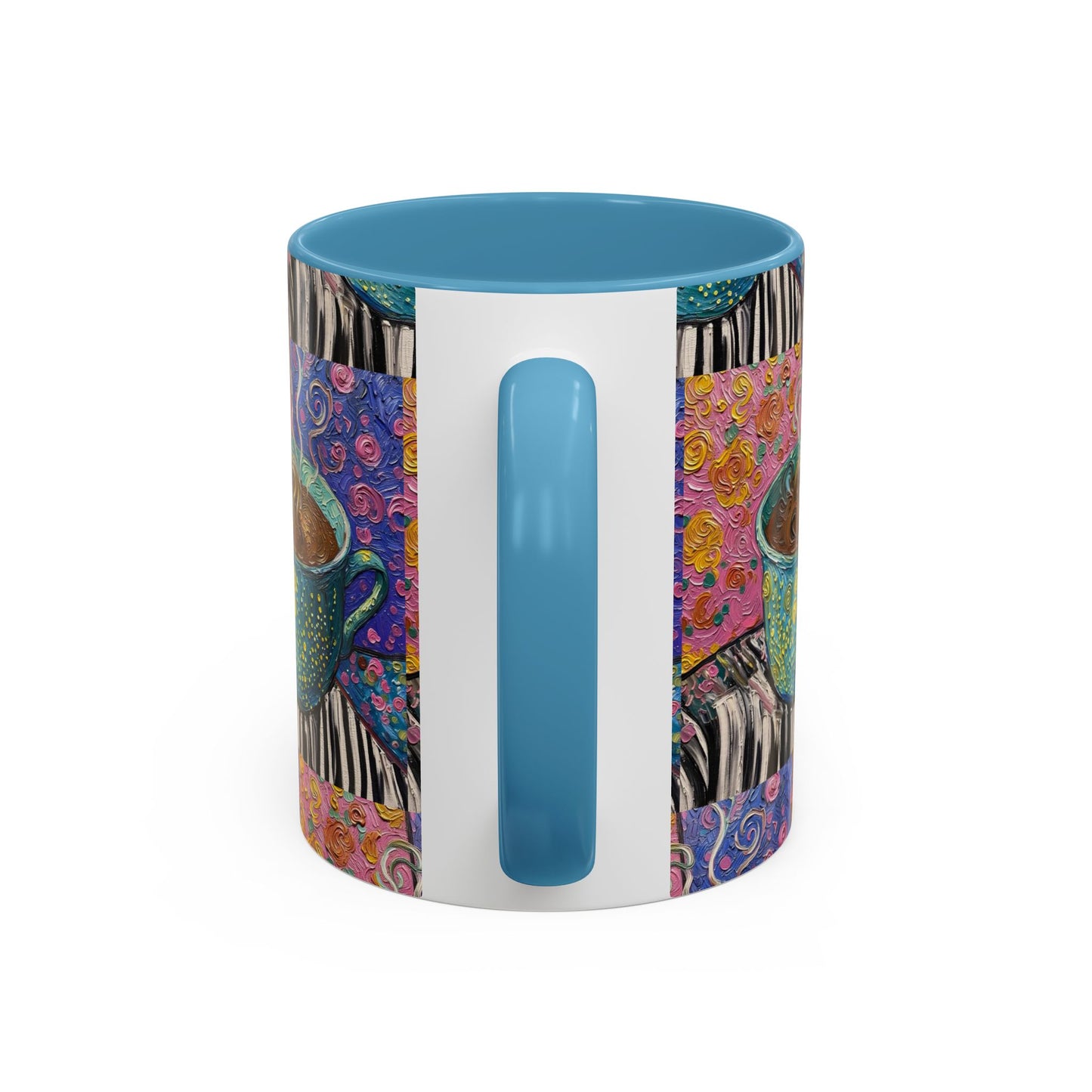 Whimsical Coffee Cup Mug | Accent Coffee Mug 11oz 15oz