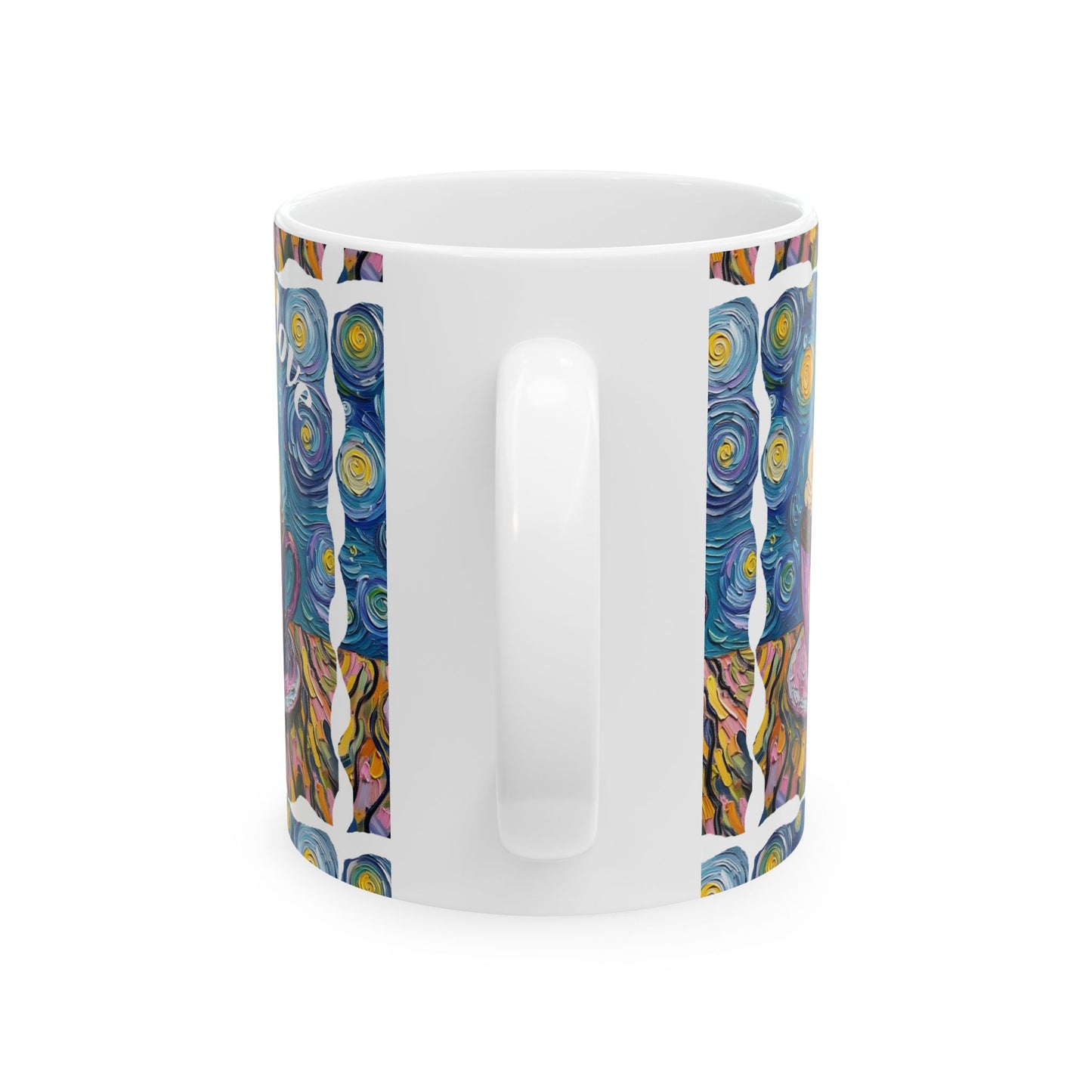 Latte Love artwork mug | Coffee cup ceramic mug
