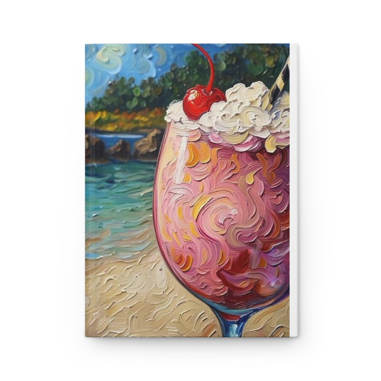 Hardcover Journal Matte-Tropical design
